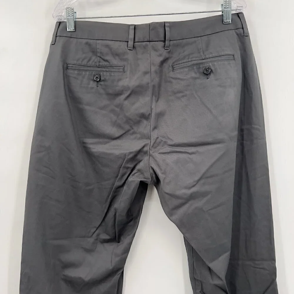 Bonobos Men's Friday Slate Weekend Warrior Dress Athletic Gray Pants Size 34/34